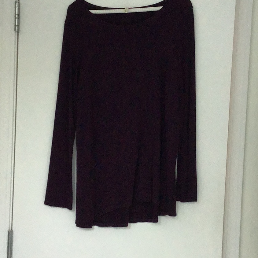 Purple Basic Threads Knit Top